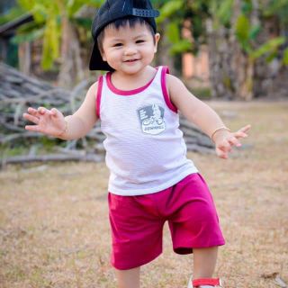 Bộ thun cotton 4c dày dặn cho bé
