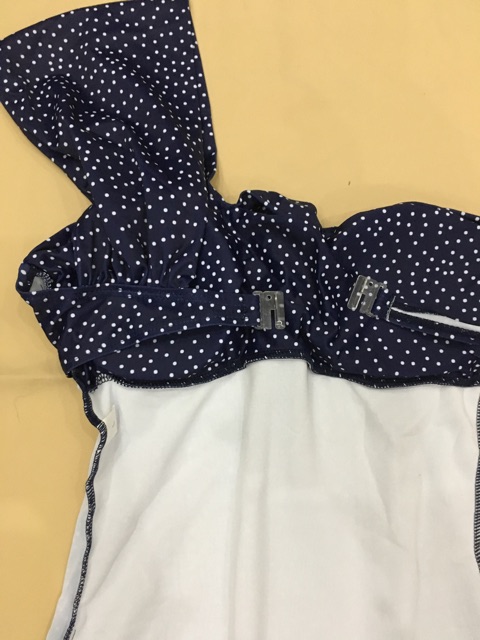 CÓ SẴN đồ bơi nữ liền mảnh nơ chéo vai | BigBuy360 - bigbuy360.vn