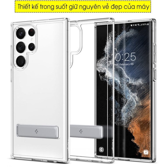 Ốp lưng Samsung Galaxy S22 Ultra Spigen Ultra Hybrid S - Hàng Chính Hãng