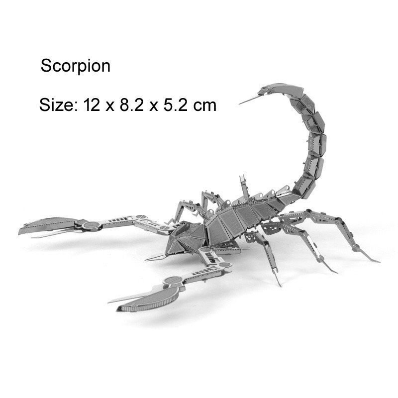 Mô hình 3D kim loại lắp ráp Bọ cạp Scorpion [Chưa lắp]