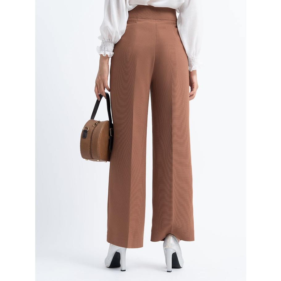 Quần dài suông cạp lệch QAA0957 20AGAIN | BigBuy360 - bigbuy360.vn