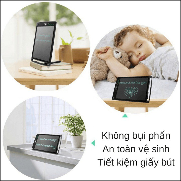 [Mã LIFETOYS1 giảm 30K đơn 99K] Bảng vẽ điện tử LCD thông minh xóa nhanh tích tắc