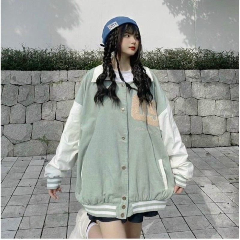 ÁO KHOÁC BOMBER NHUNG 09