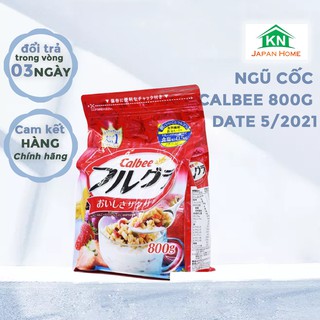 Ngũ cốc hoa quả Calbee Nhật bản 800g