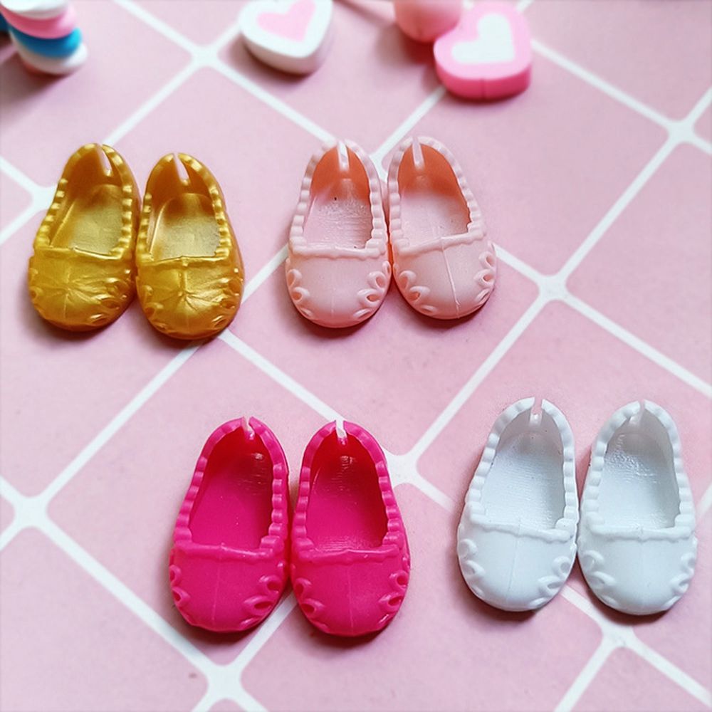 Set 1/4 đôi giày búp bê bằng PVC 16cm tỉ lệ 1/8 với 6 kiểu tùy chọn chất lượng cao