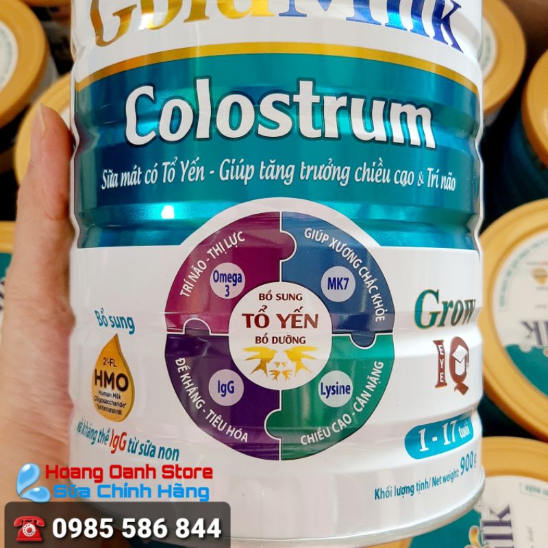 Sữa GROW PLUS 900G GoldMilk - Tăng cân - Phát triển chiều cao cho bé - Phát triển trí não - SỮA NON