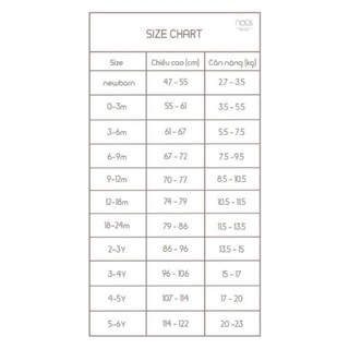 Bộ Nous Pettit cộc tay cho bé
