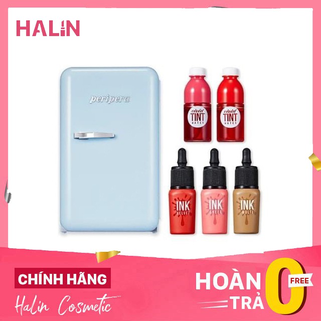 Set Son Tủ Lạnh Peripera Peri’s Mini Fridge Dal Dal Factory màu hồng💖 SOHAGAS | BigBuy360 - bigbuy360.vn