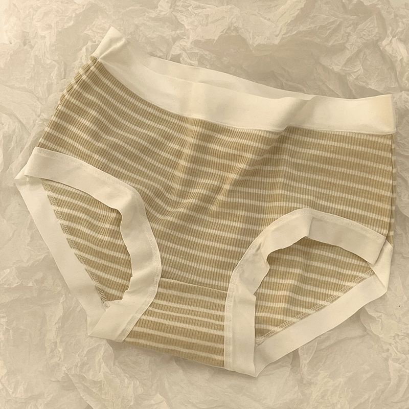 Quần Lót Lưng Vừa Không Đường May Thoáng Khí Kháng Khuẩn Cho Nữ