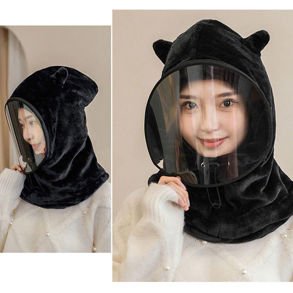 Mũ Trùm Đầu Kiêm Khăn Choàng Chống Gió Bảo Vệ Tai Dùng Trượt Tuyết Mùa Đông