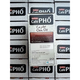 Cafe Phố Đen Đá dây (16gr x 10 gói)