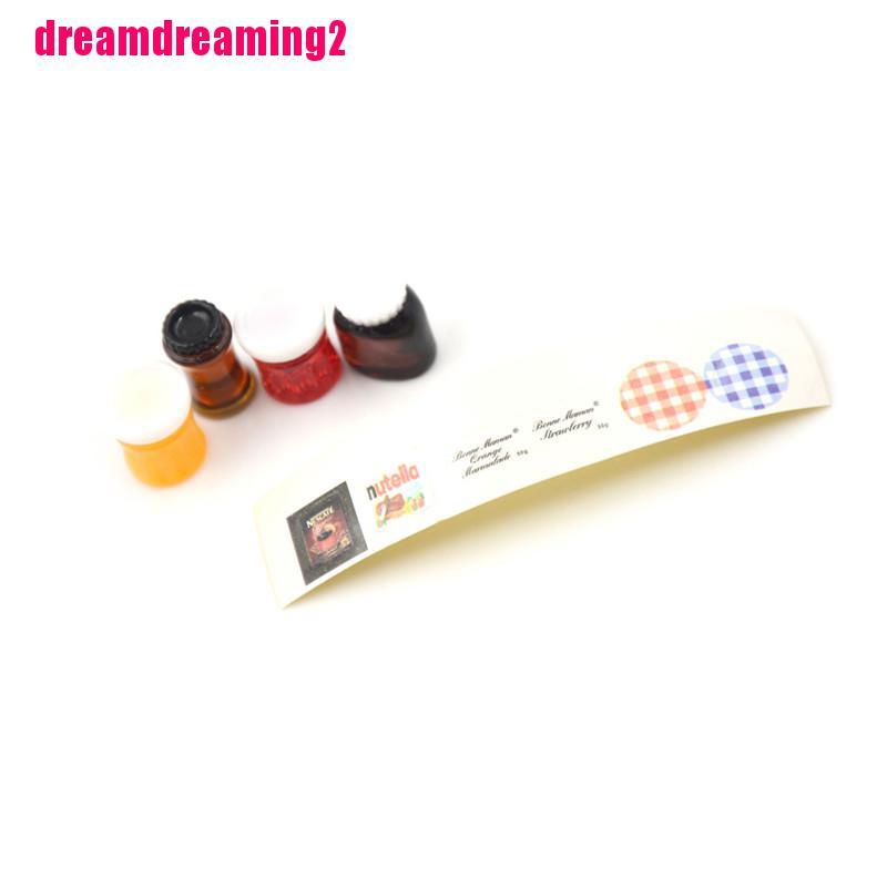 Bộ 4 Lọ Đựng Gia Vị Trang Trí Nhà Búp Bê