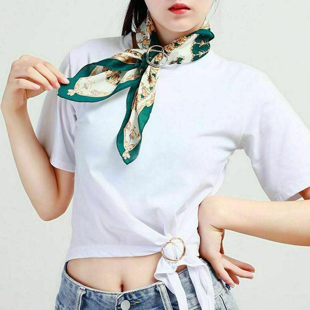 Nút Thắt Khăn Choàng Hình Trái Tim Bằng Kim Loại R9I7