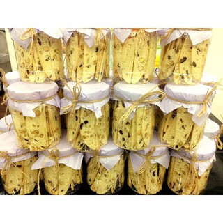 Bánh Ăn Kiêng Biscotti Nguyên Cám - Giòn Vị Thơm Ngon - Hàm Lượng Dinh Dưỡng Cao