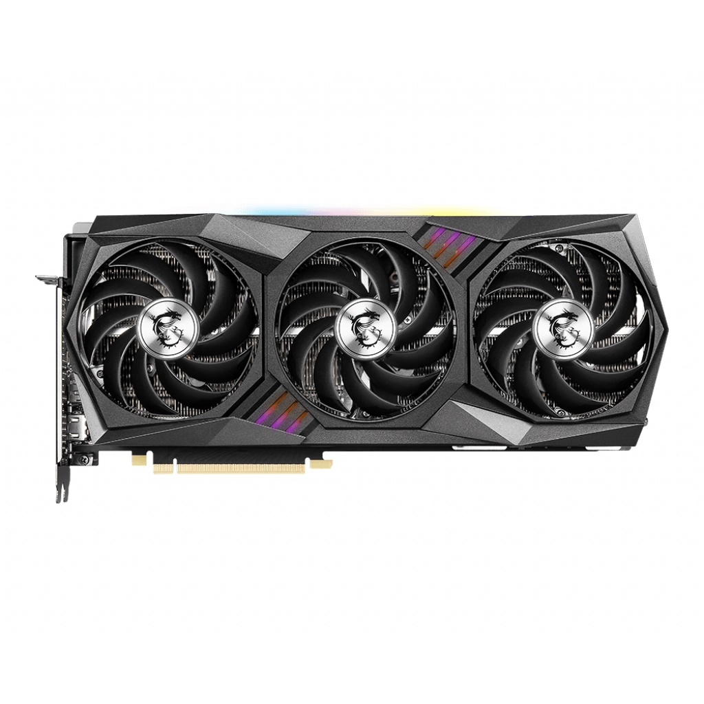 Card màn hình MSI  GeForce RTX 3080 GAMING Z TRIO 12G LHR - Hàng Chính Hãng