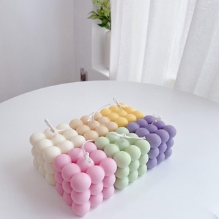 Nến thơm handmade hình rubik