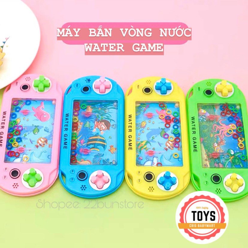 LOẠI XỊN_ĐỒ CHƠI WATER GAME BẮN VÒNG NƯỚC TUỔI THƠ