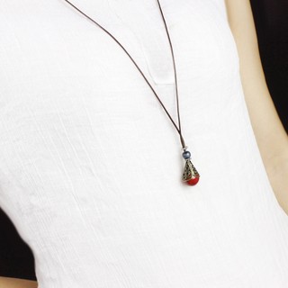 Dây chuyền handmade gốm sứ - ts-0145