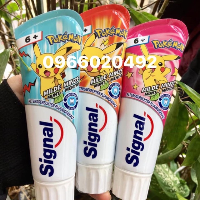 Kem đánh răng Signal Pokemon