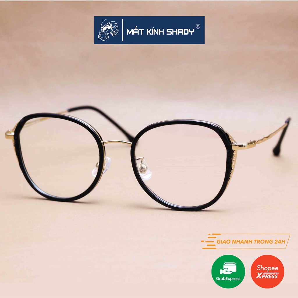 Gọng Kính Cận Hợp Kim Shady Unisex G1531 (Nhiều Màu)