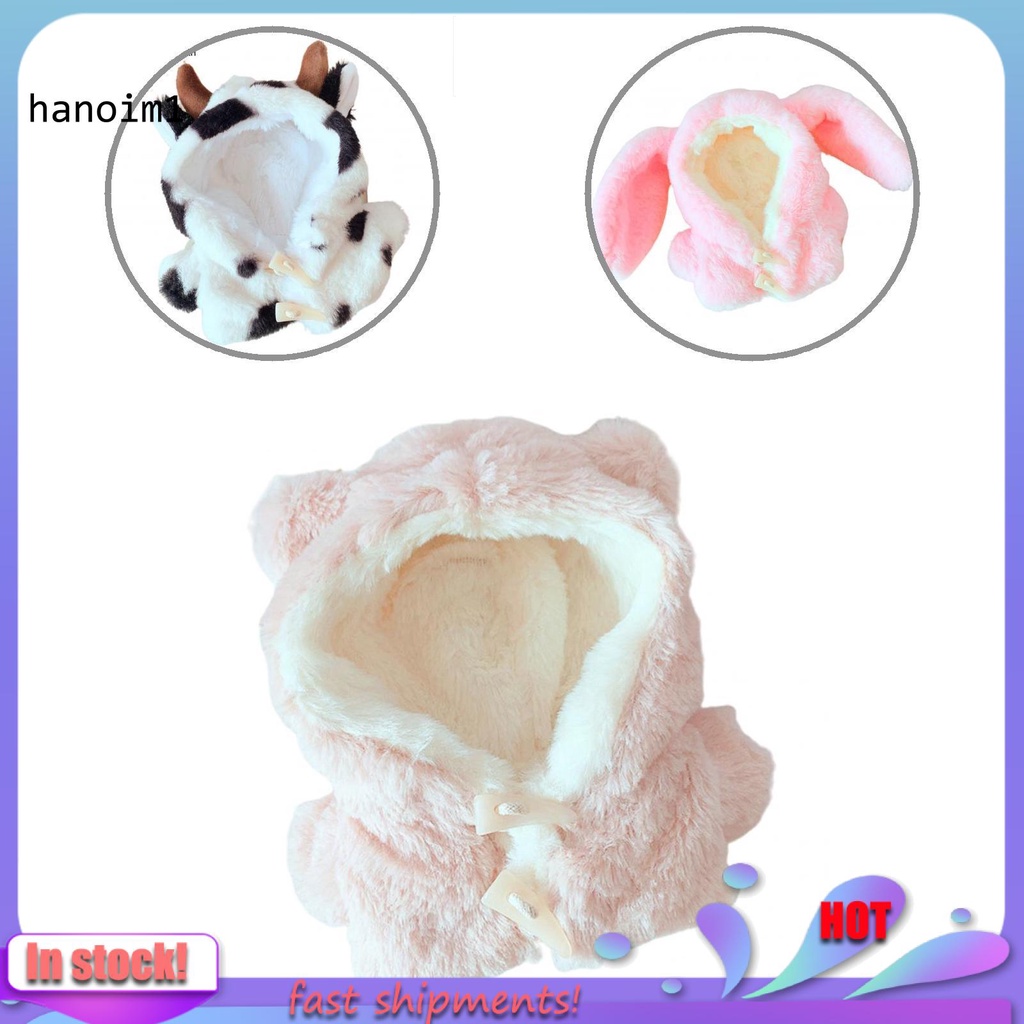 Set quần áo búp bê bằng lông nhung đồ chơi cho trẻ em