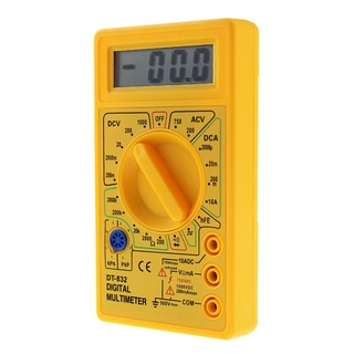 Professional DT832 Digital Multimeter LCD for DC AC Voltmeter Ammeter Ohm Tester