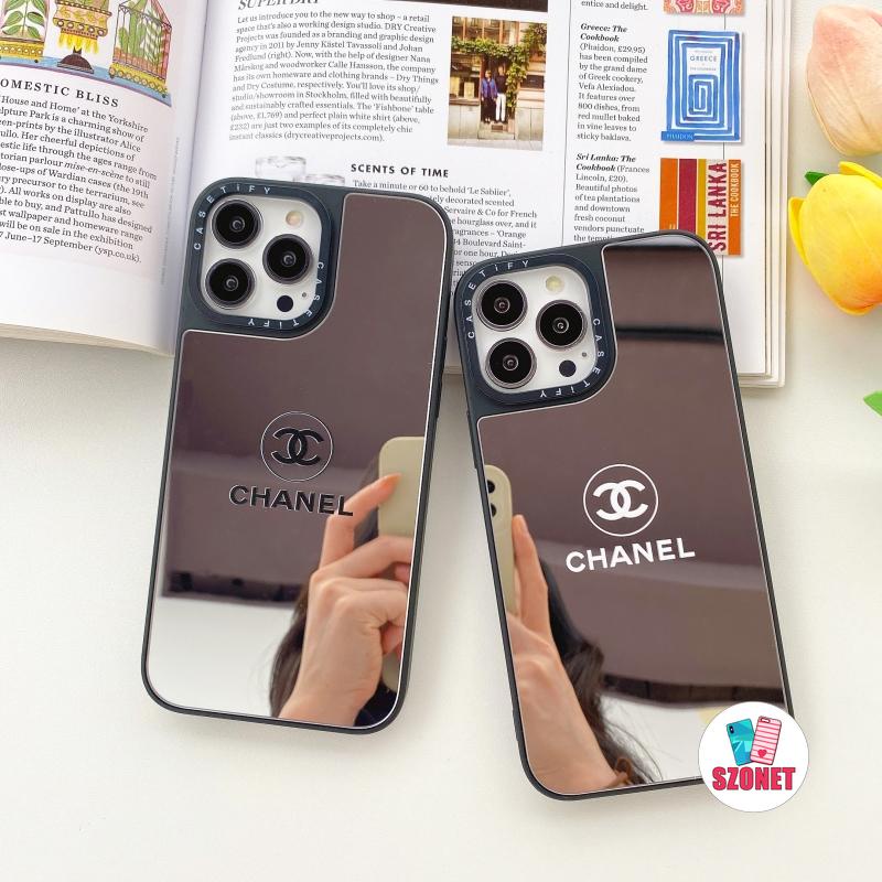 Ốp Điện Thoại Mặt Gương Chống Sốc Chống Rơi Cho iPhone 13 12 11 Pro Max XS XR X
