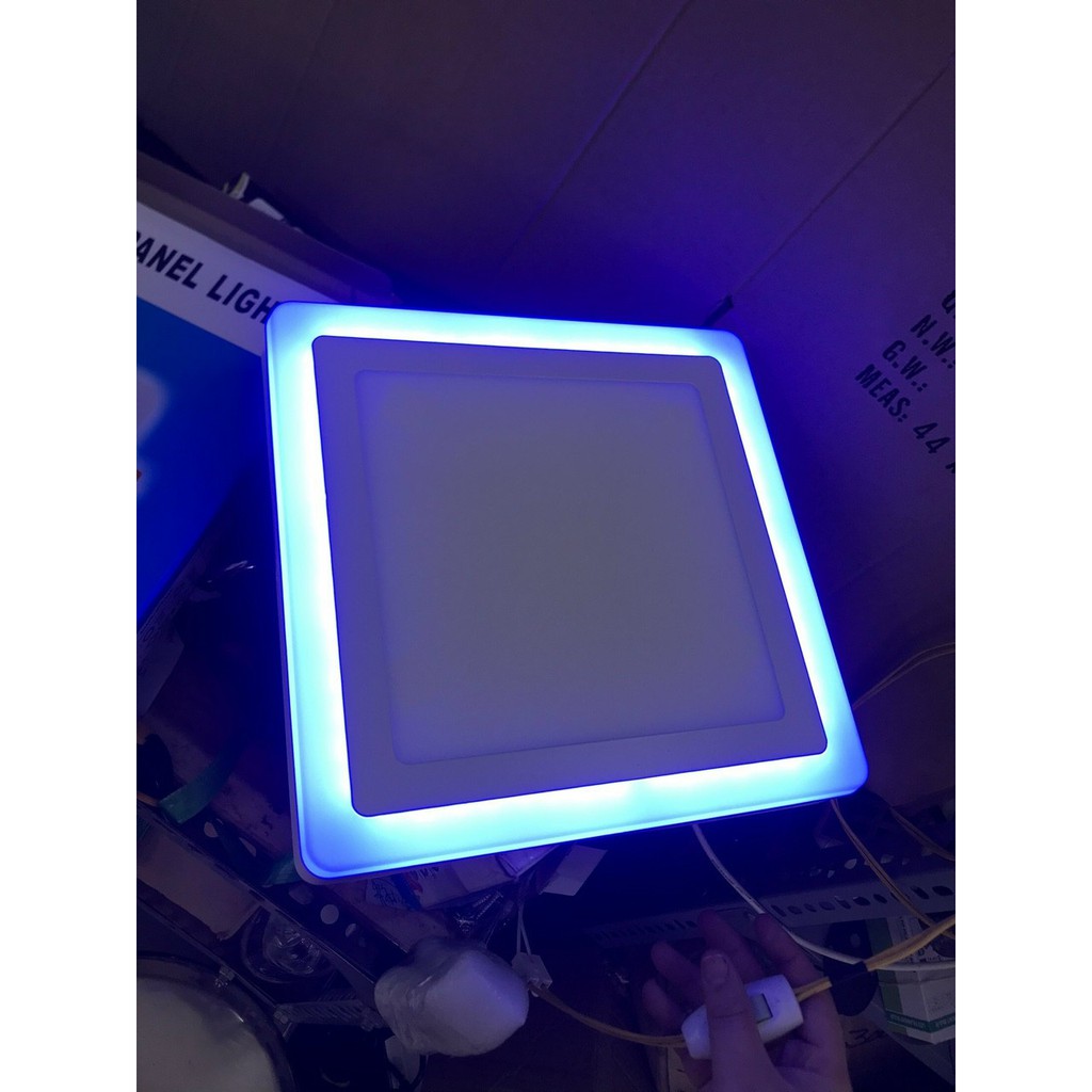 ĐÈN MÂM LED ỐP NỔI VUÔNG VIỀN MÀU 16W-24W. SIÊU ĐẸP