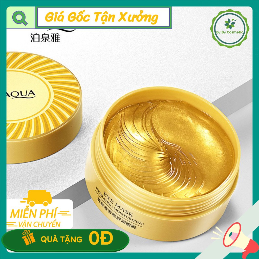 Hộp 60 Miếng Mặt Nạ Dưỡng Mắt, Giảm Quầng Thâm nội địa Trung BIOAQUA