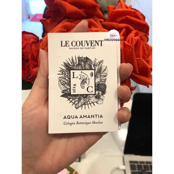 Nước Hoa Nam Le Couvent Aqua Amantia Cologne Botanique Absolue