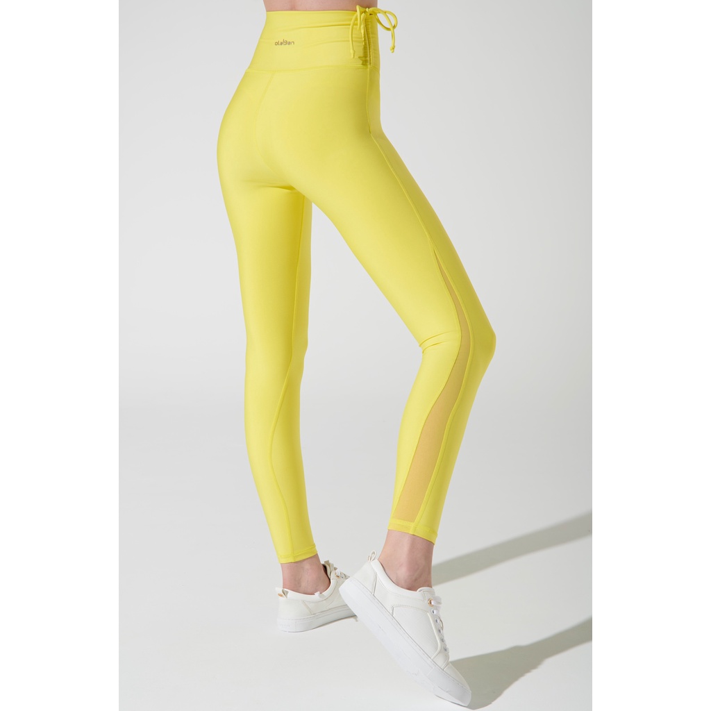 OLABEN Quần tập yoga gym phối lưới Clarita Mesh Legging