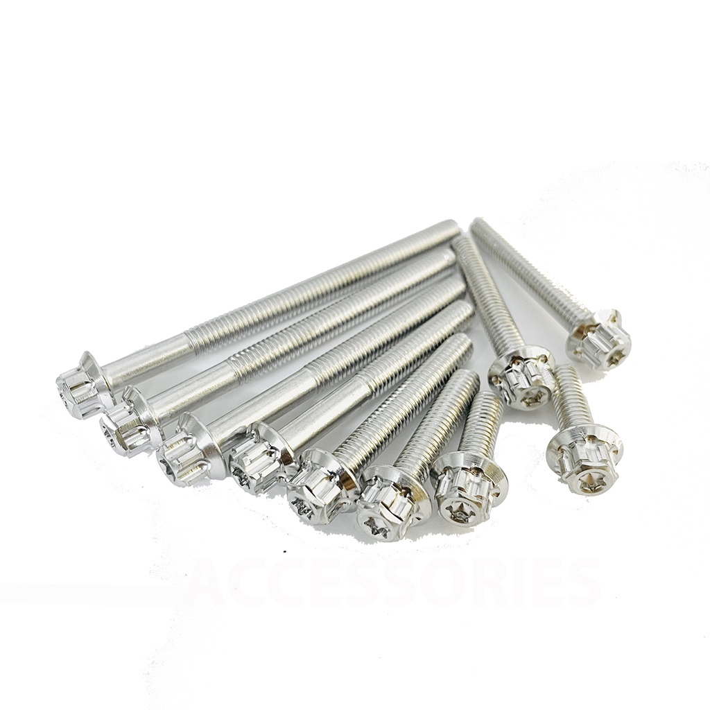 Ốc Salaya Đầu Trụ MS3 6li10,6li15,6li20,6li30,6li35,6li40,6li50,6li60,6li65,6li70,6li75,6li80,6li90 Gắn Lốc Máy PKPH