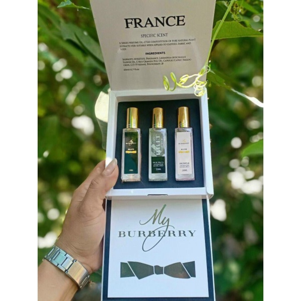 sét nước hoa 3 chai x 20ml | Thế Giới Skin Care