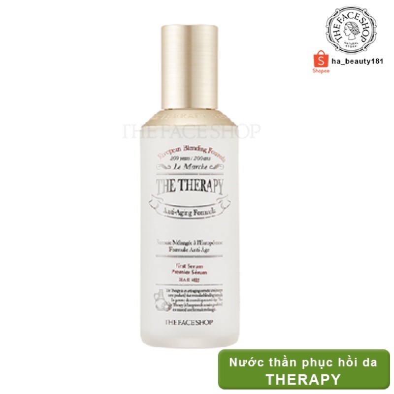 (AUTH_Korea)Nước Thần Phục Hồi Da THE THERAPY First Serum 130ml THE FACE SHOP