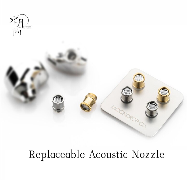 Moondrop KATO thay thế Co. Vòi Phun Tai Nghe Bằng Thép Không Gỉ amp Brass