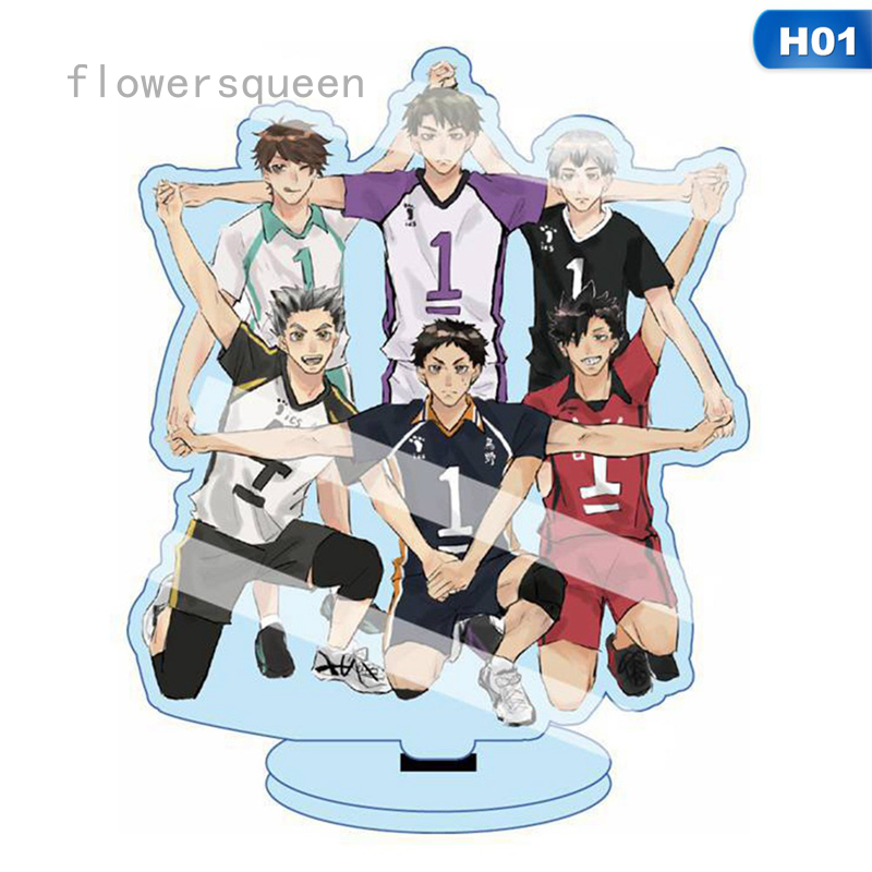 flowersqueen Giá Đỡ Mô Hình Nhân Vật Haikyuu Chất Liệu Acrylic Tiện Lợi Gọn Gàng