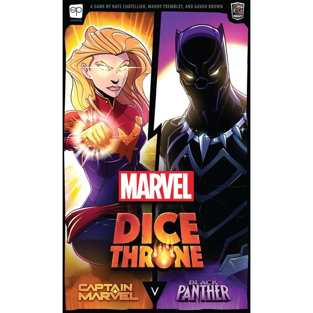 [US] Marvel Dice Throne: Captain Marvel v. Black Panther - Trò Chơi Board Game