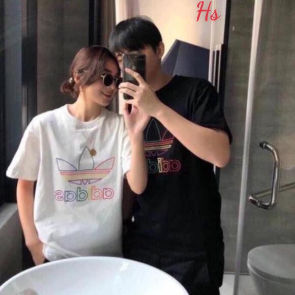 Áo phông thêu chữ Das' chất liệu cotton (HS-45T)