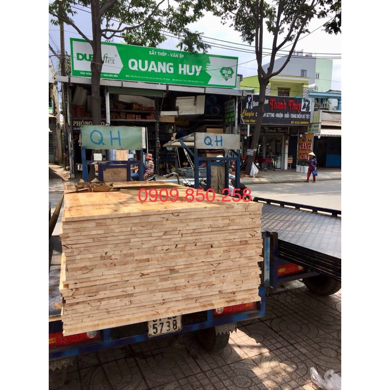 Ván gỗ làm kệ 17li 30* 60/80/100/120