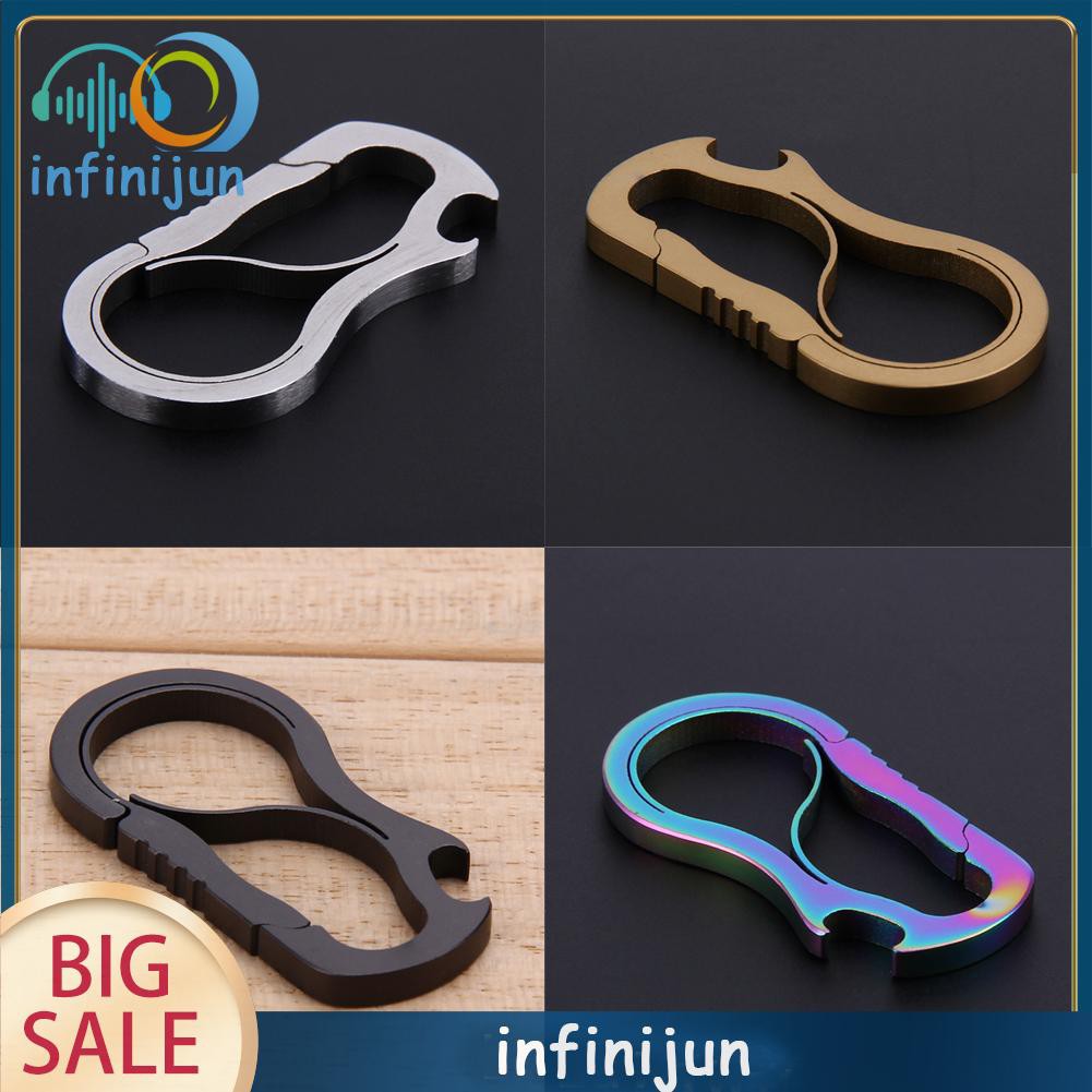 Móc Khóa Carabiner Bằng Hợp Kim Titanium