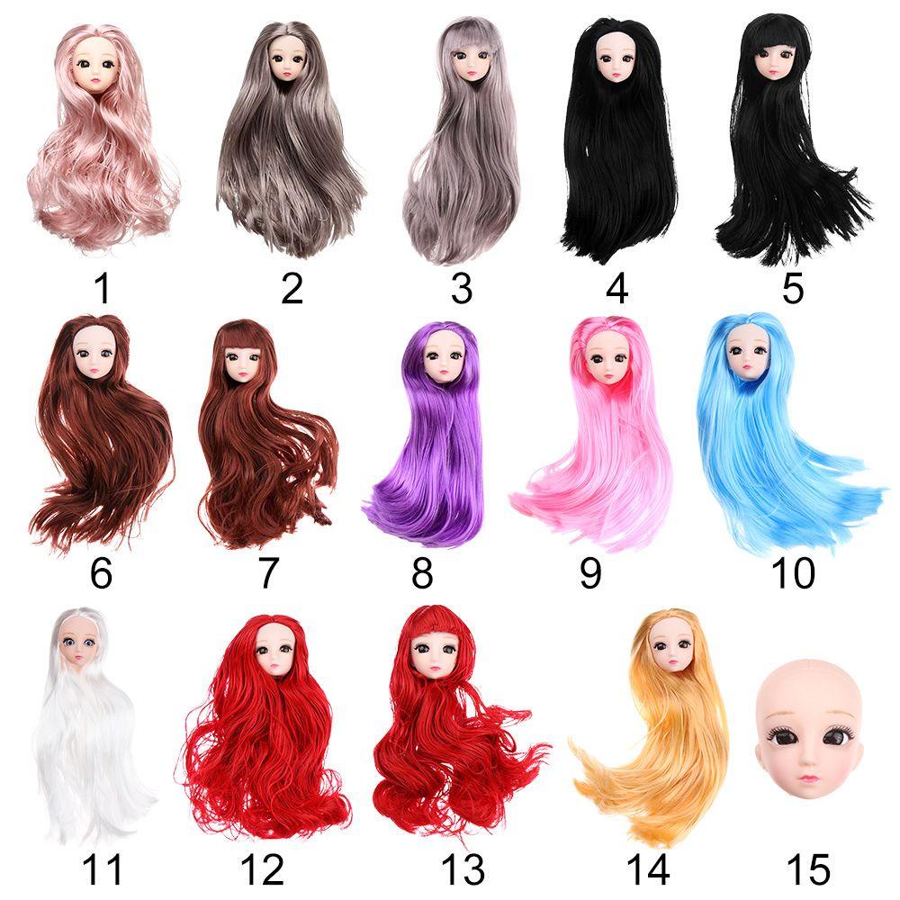 Đầu Búp Bê BJD Tỉ Lệ 1 / 6 Dễ Thương Xinh Xắn