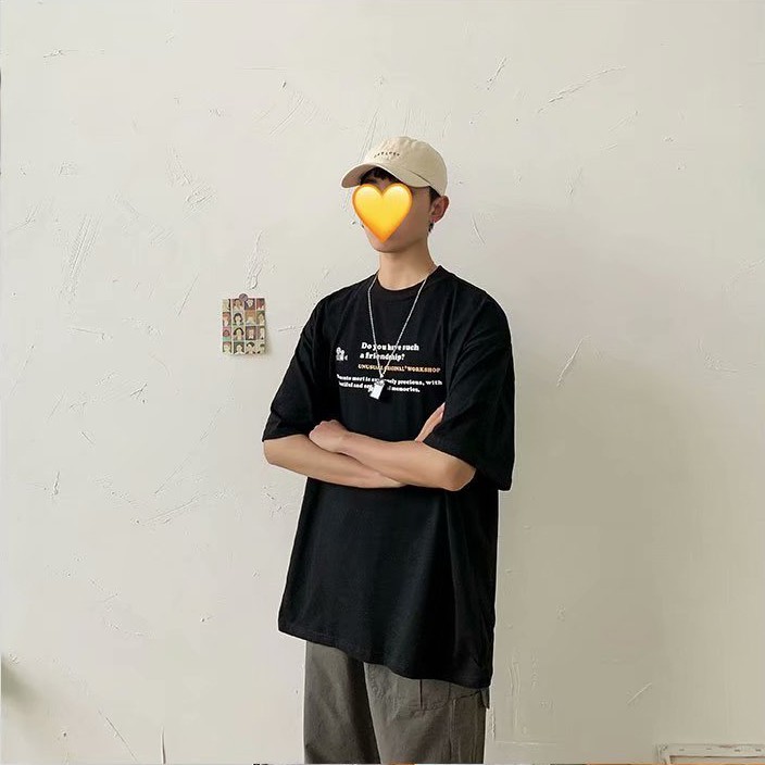 Áo thun ngắn tay dáng rộng in hình tom phong cách hàn quốc dành cho nam và nữ