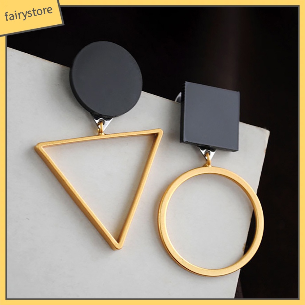 Bông tai hình học thời trang cá tính cho nữ