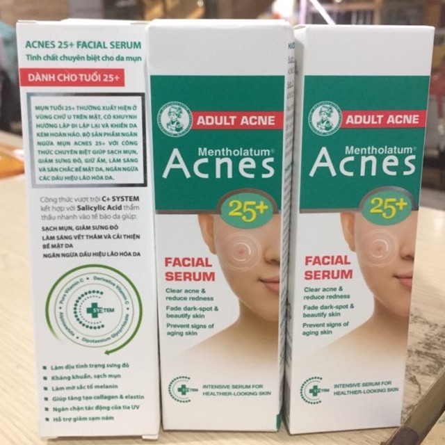 Acnes 25+ Facial Serum – Tinh Chất Chuyên Biệt Cho Da Mụn