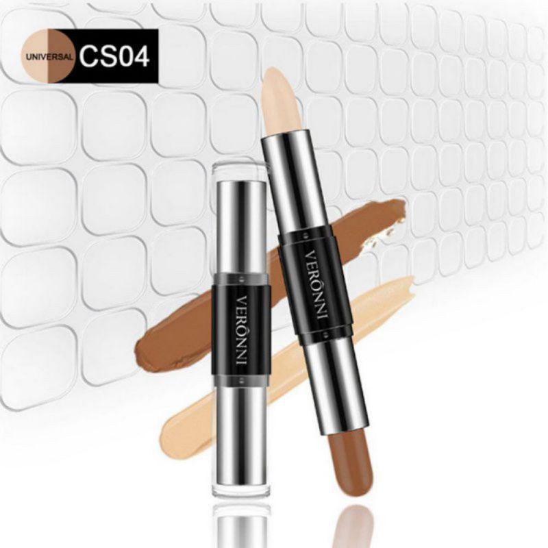 [Hàng mới về] Thỏi kem tạo khối / bắt sáng 2 trong 1 hai đầu dùng trang điểm | BigBuy360 - bigbuy360.vn