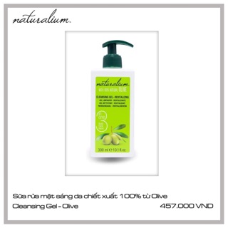 Sữa rửa mặt naturalium olive