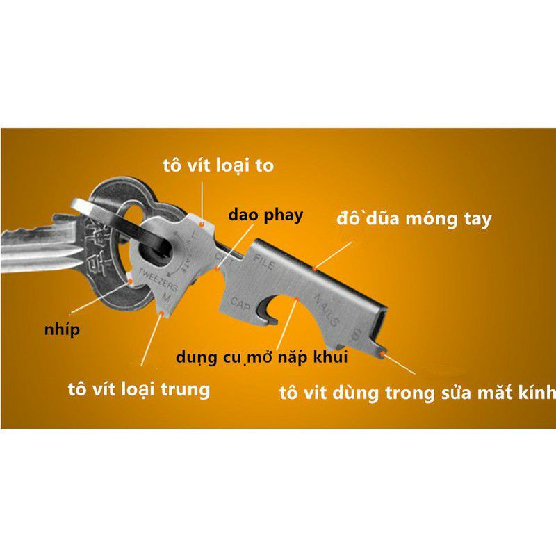 Móc khóa đa năng