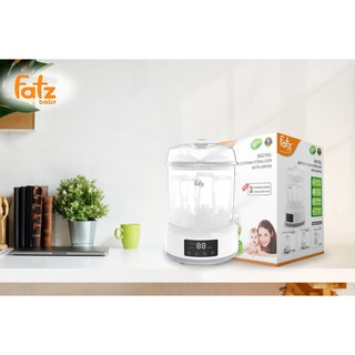 Máy tiệt trùng sấy khô Fatz Màn hình LED FB4913 - kèm 1 bình sữa silicon siêu mềm Fatz