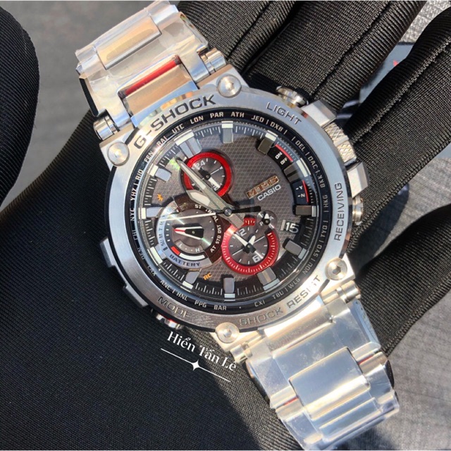 Đồng hồ nam cao cấp Casio G-shock MTG-B1000D-1A - Kích thước vỏ : 55,8×51,7×14,4mm