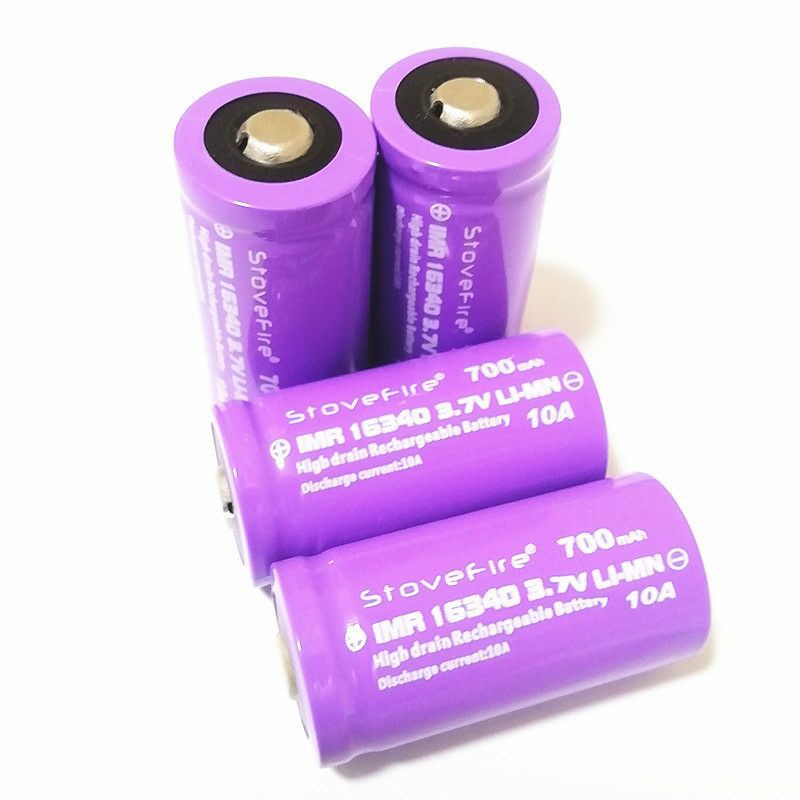 achun.vn - CELL PIN Stovefire 16340/CR123A - 700mAh - 3.7V xả 10A